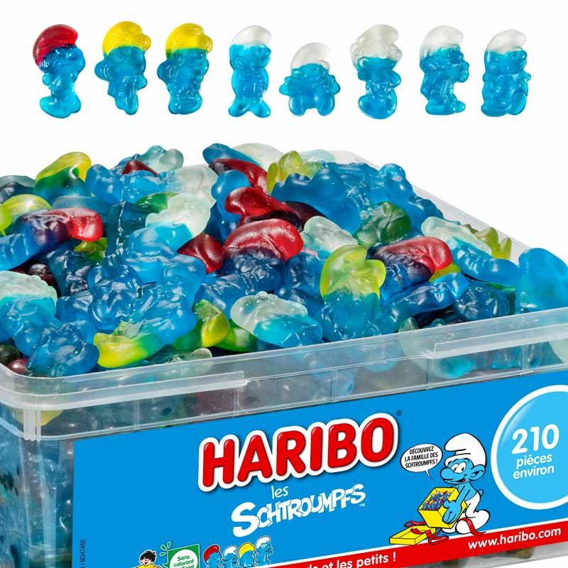 Schtroumpfs Haribo 100g